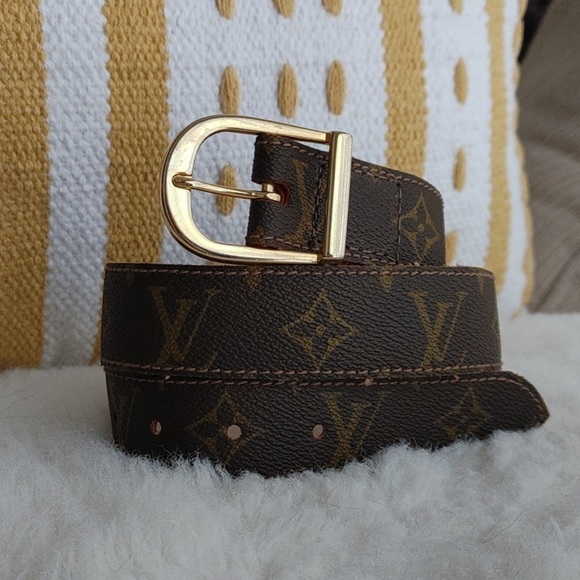 Accessories - Louis Vuitton vintage Saks fifth avenue monogram belt 28-30.